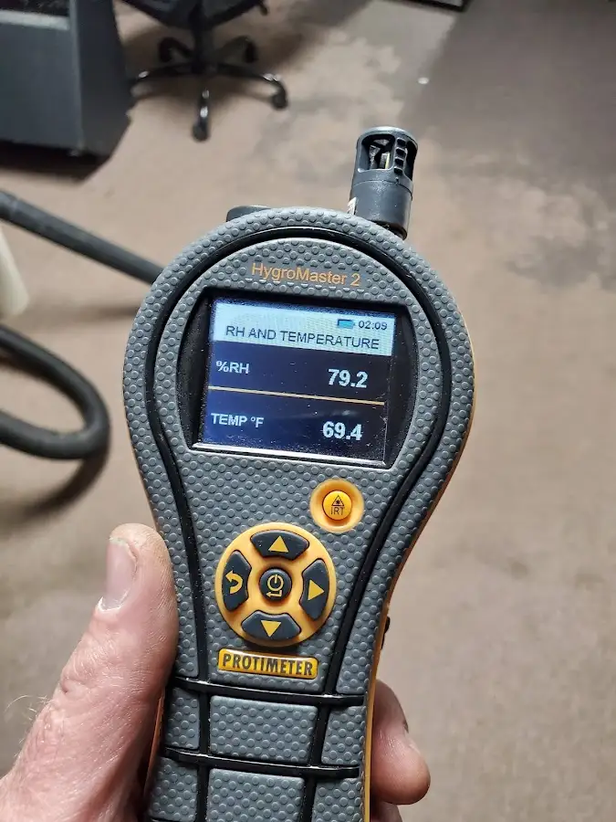 Moisture meter humidity assessment for Fire & Smoke Damage Restoration in Pell City